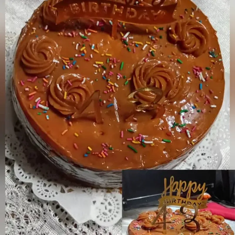Cake de triple relleno