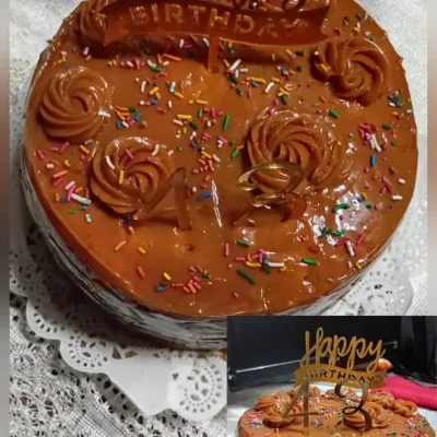 Cake de triple relleno