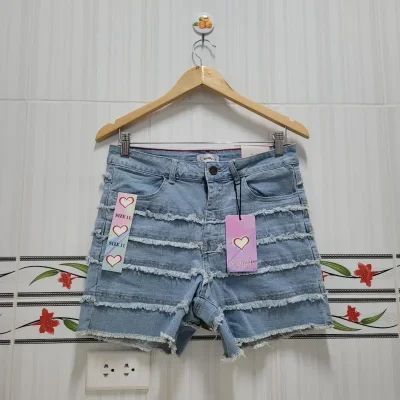Shorts mezclilla