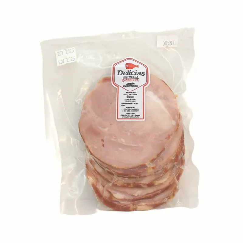 Jamón embuchado Delicias