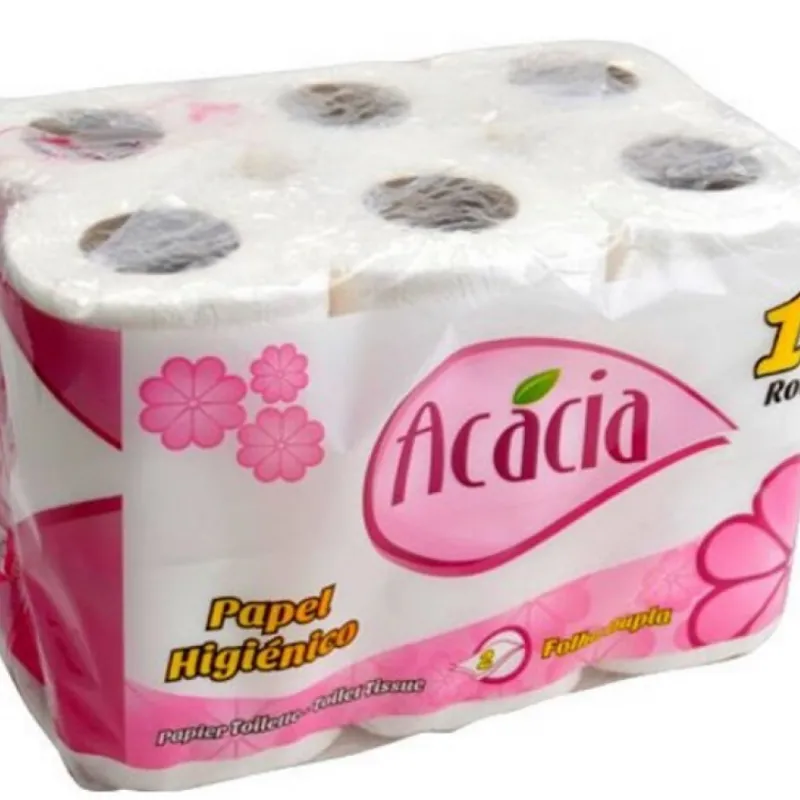 Paquete de papel sanitario 12 unidades