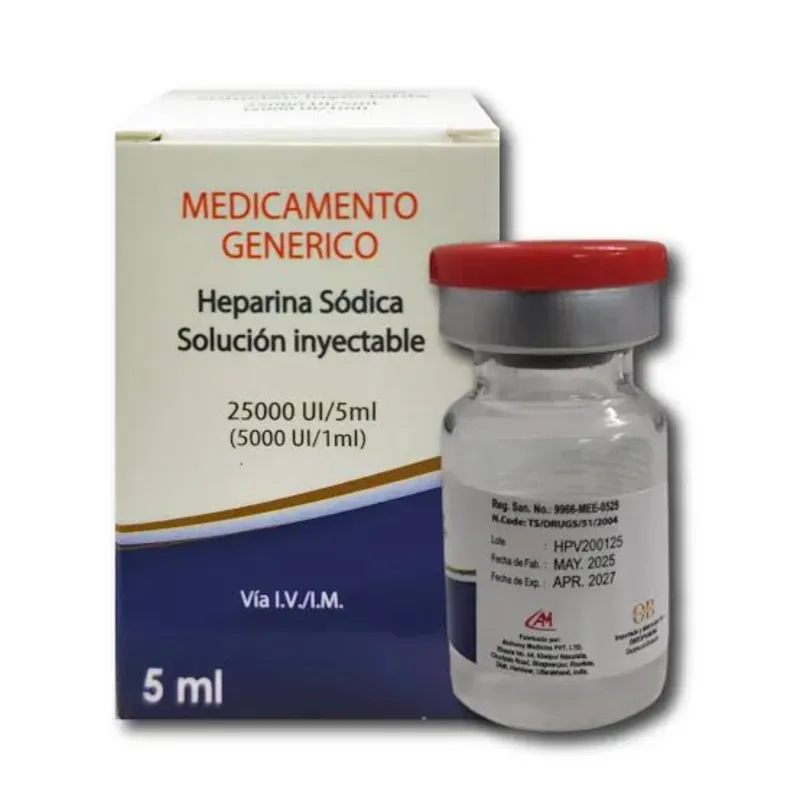 HEPARINA SODICA INYECTABLE (ampula)