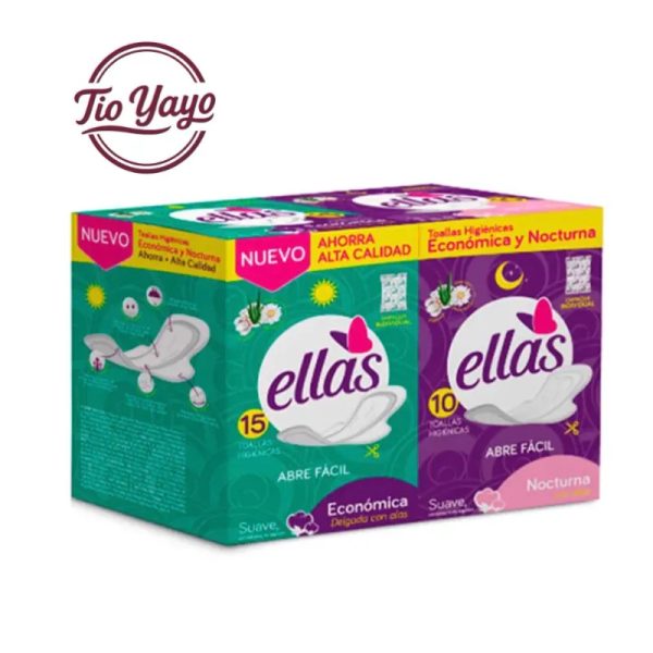 Ellas Intima Día y Noche Pack