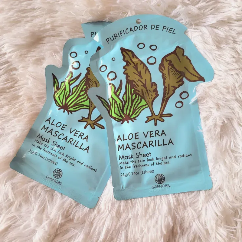 Mascarilla purificadora de aloe vera