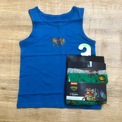 Pack de 3 camisetas con las Tortugas Ninja