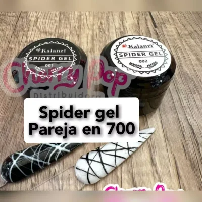 Pareja de Spider gel