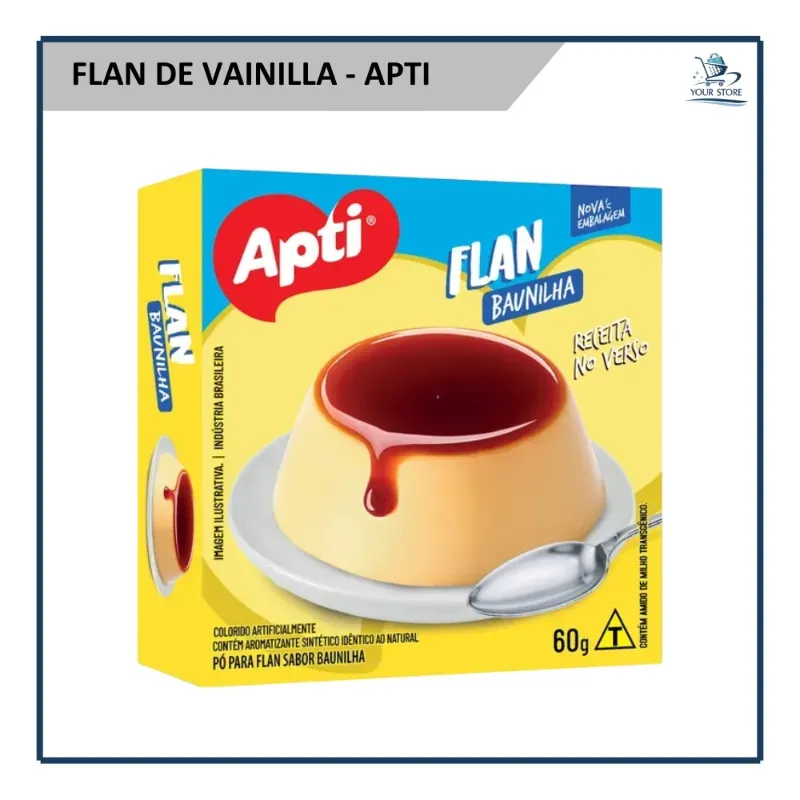 Flan de Vainilla - Apti (60g)
