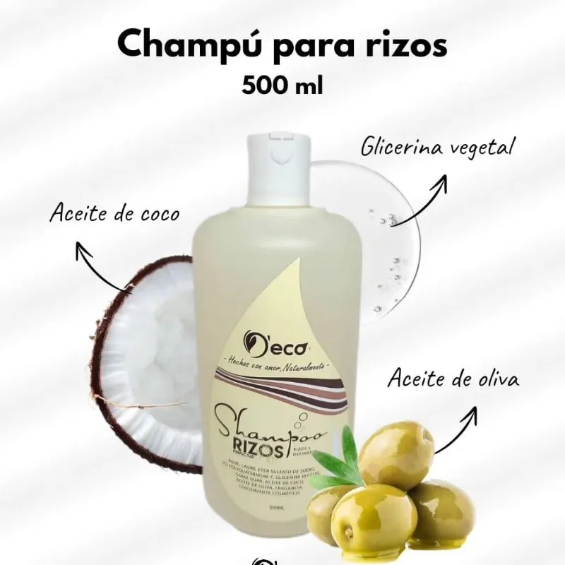 Shampoo para rizos definidos