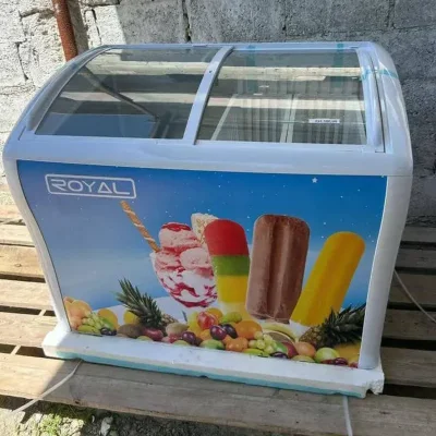 Nevera heladera exhibidora de 12 pies