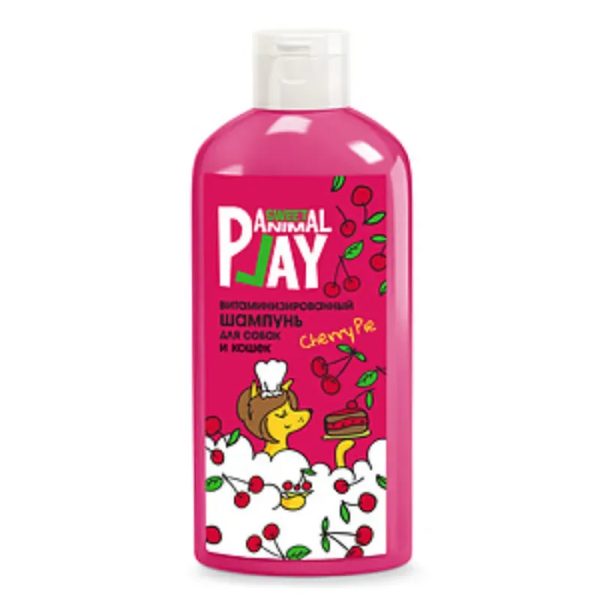 CHAMPÚ VITAMINADO «CHERRY PIE», Champú para mascotas, Shampoo para perros