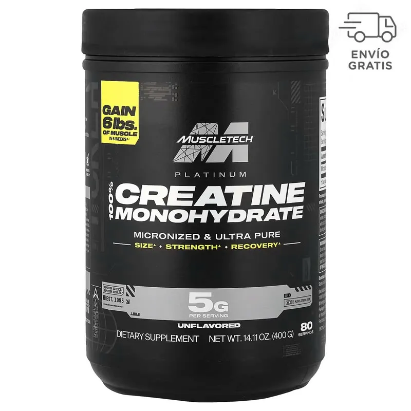 Creatina Muscletech Platinum 100% Creatine 2025