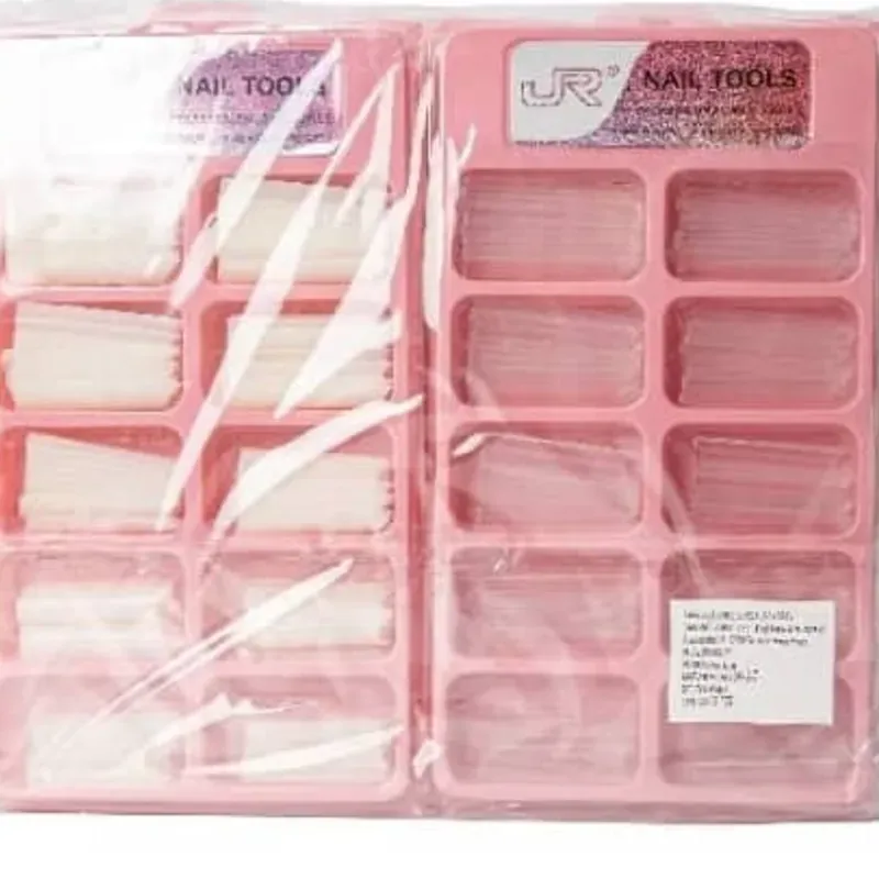 Caja de uñas coffin 100 unidades