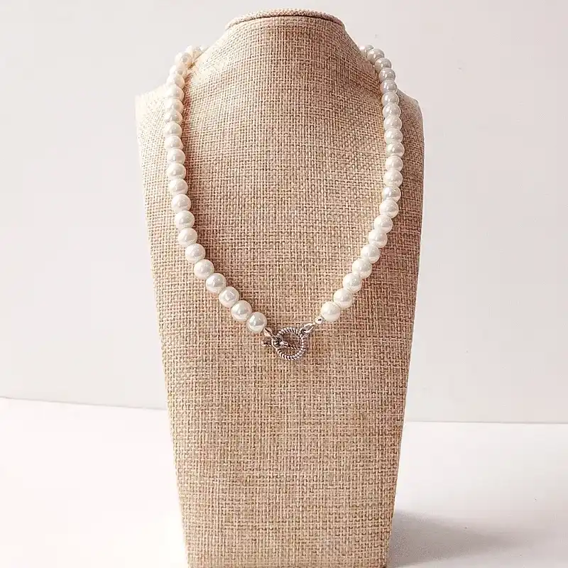 Perlas cristal blanco