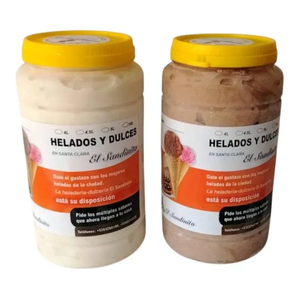 HELADO DE CHOCO MANI(1.5 LT)