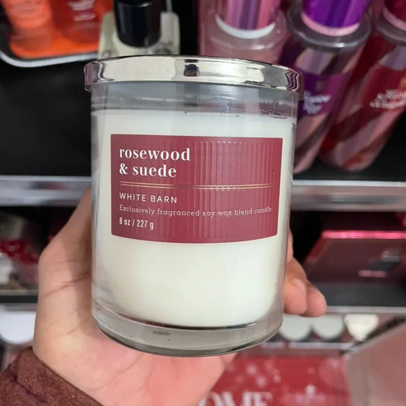 Vela aromática (1 mecha) rosewood&suede