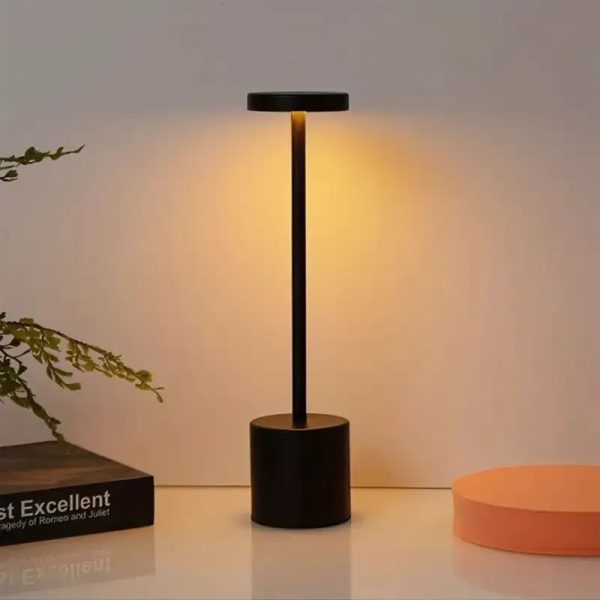 Luminaria táctil recargable