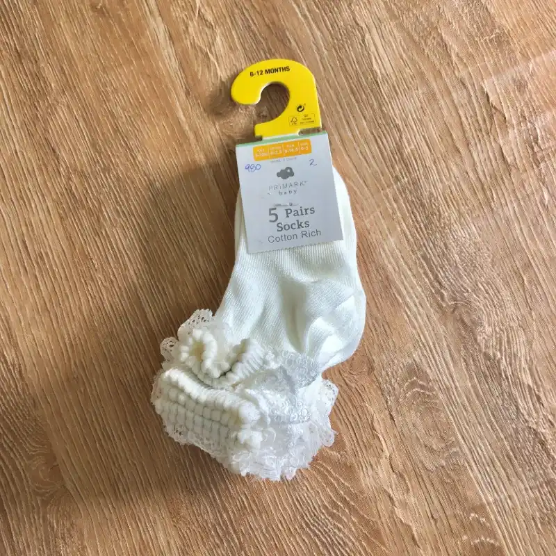 Pack de 5 pares de medias con encaje