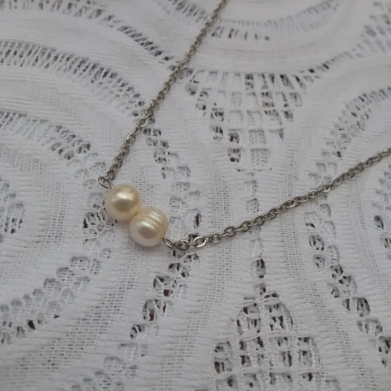 Collar Más Espuma Plateado