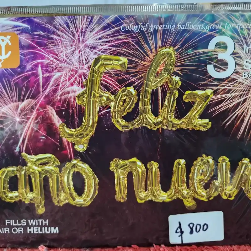 Set Inflable Feliz año Nuevo