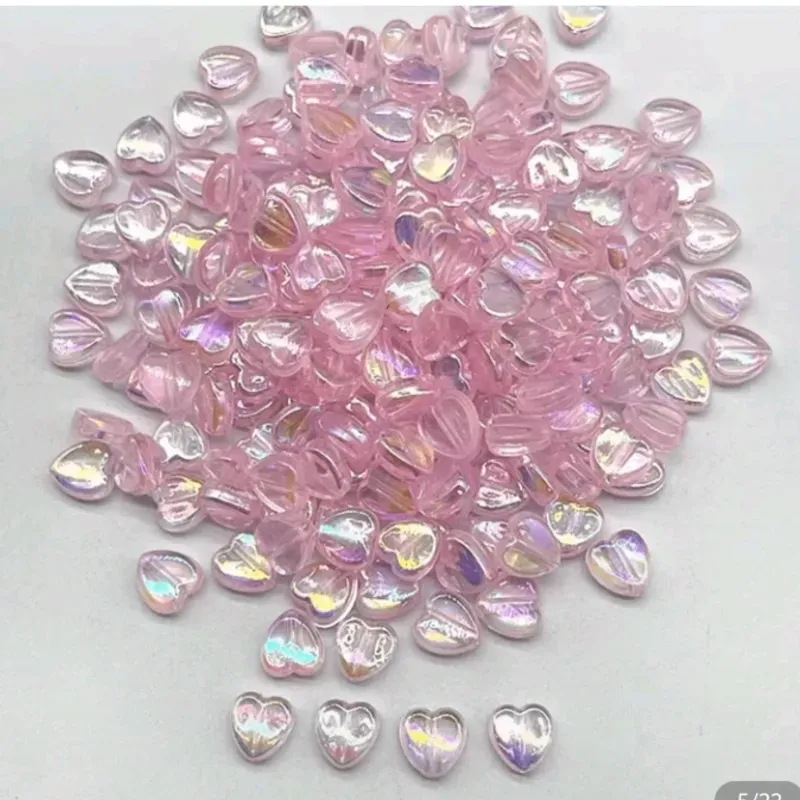 Separadores de corazón rosa