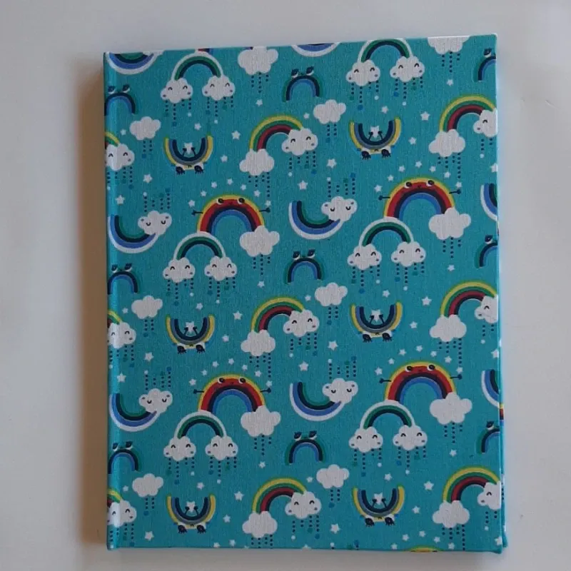 Encuadernado Arco Iris Turquesa
