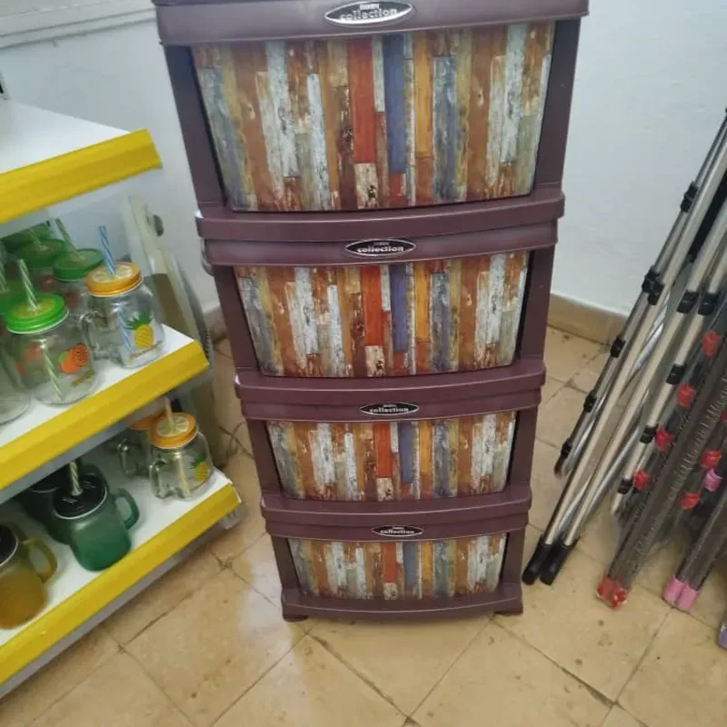 Gavetero plástico de 4 niveles