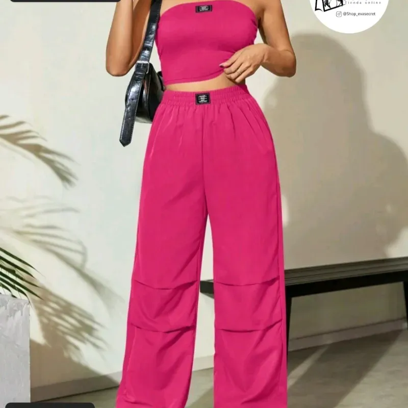 Conjunto pantalon y blusa