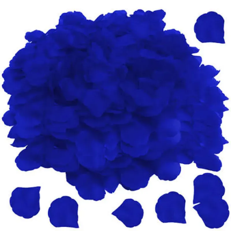 Paquete de pétalos azules