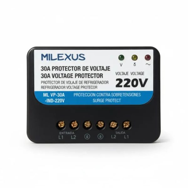 PROTECTOR DE VOLTAJE DE LÍNEA 220V 30A (VPT)