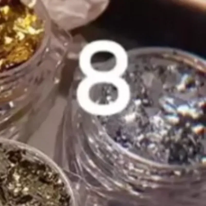 AC4>Papel de Oro Plateado #08