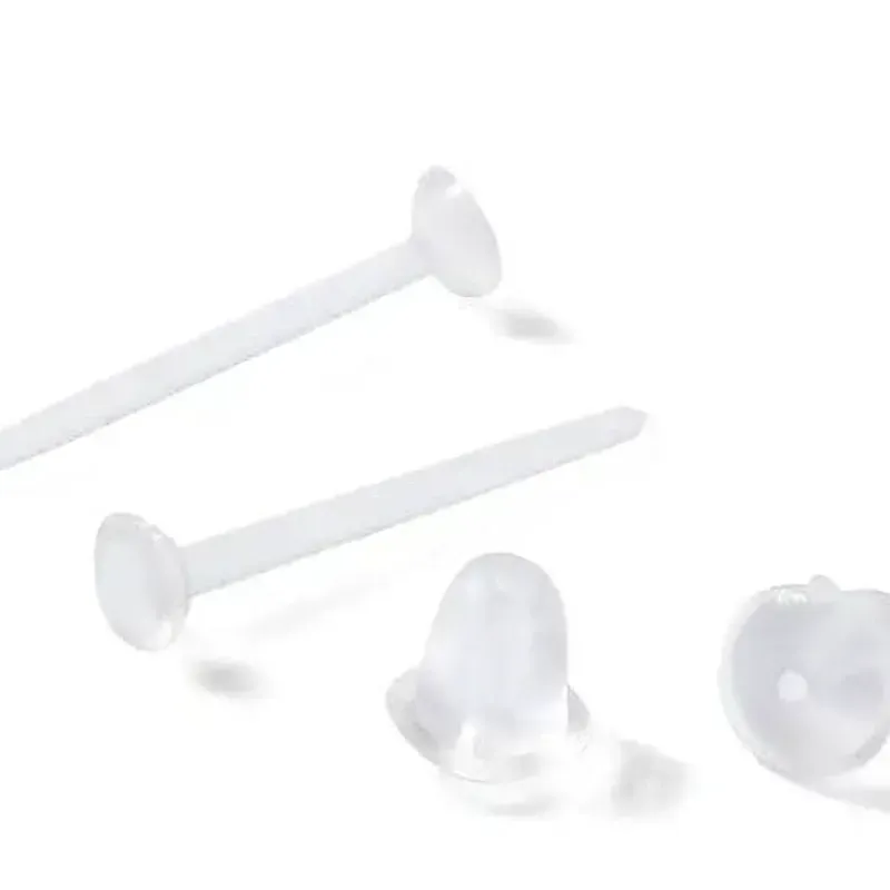 Bases para aretes hipoalergénicos  (20 pares)