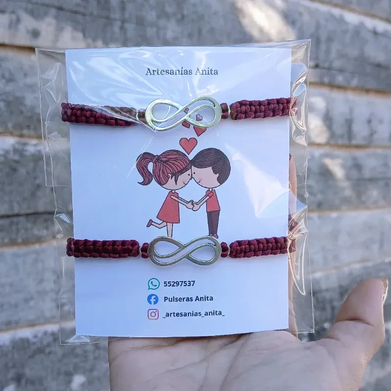 Pulseras en pareja ❤️