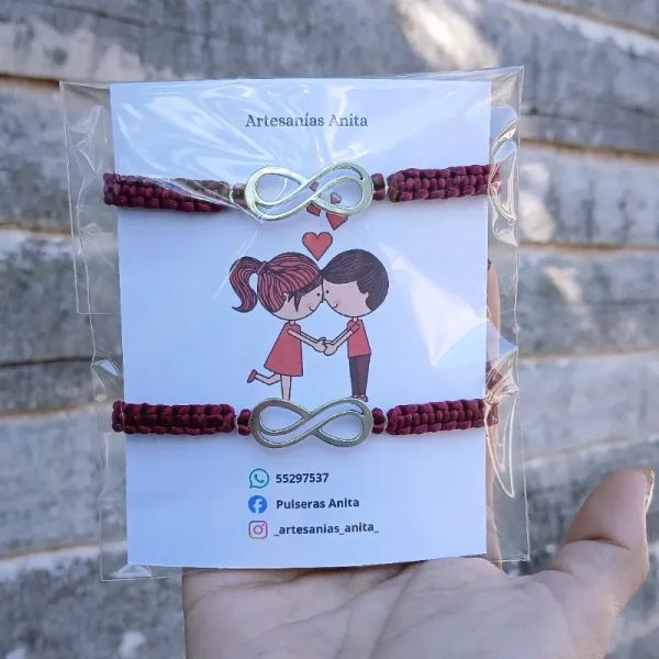 Pulseras en pareja ❤️