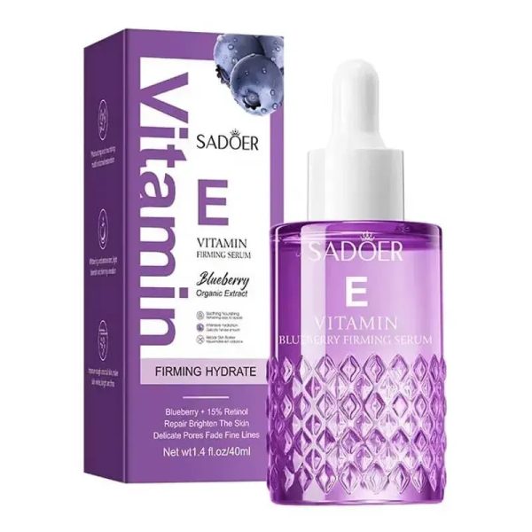 SÉRUM SADOER CON VITAMINA E RETINOL Y MORA AZUL