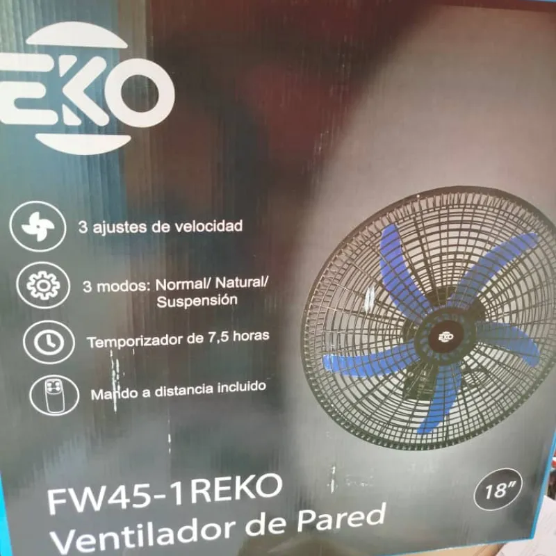 Ventilador se pared eko