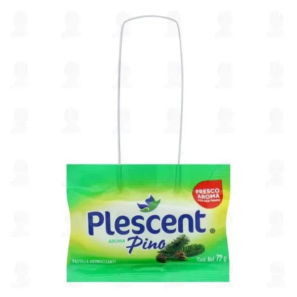  Plescent Pastilla Aromatizante Colgante – Aroma Pino (Cont. Net. 72 g)