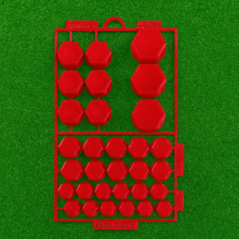 Tapas para unidad de gn125F Rojos