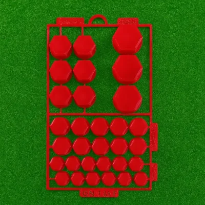 Tapas para unidad de gn125F Rojos