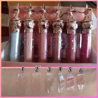 Lip Gloss con Glitter ✨