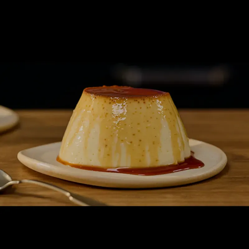 Flan de leche