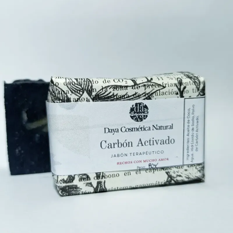 Jabón Artesano Carbón Activado