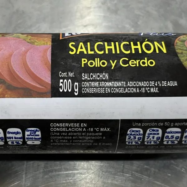 Salchicho tipo salami