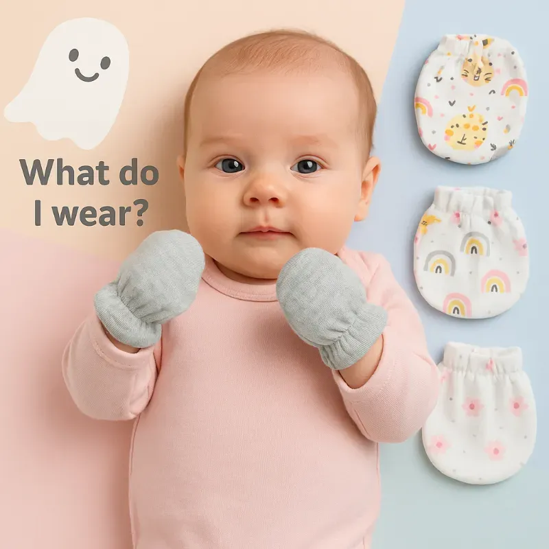 Conjunto de Guantillas para bebe 3