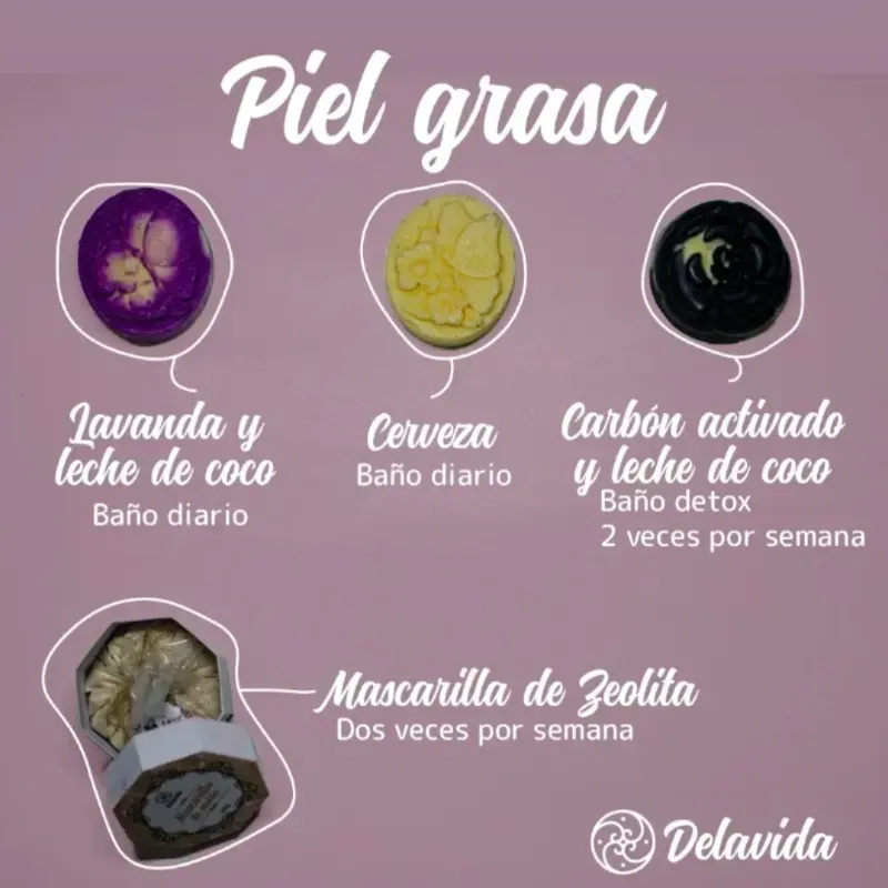 Productos para piel grasa