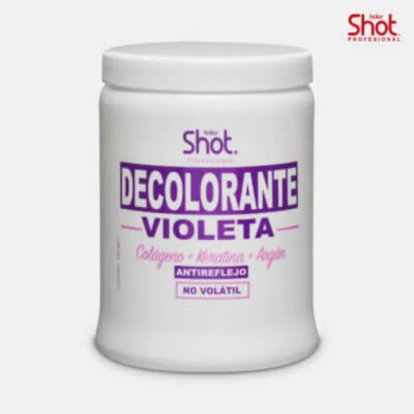 POLVO DECOLORANTE SHOT COLÁGENO + KERATINA + ARGÁN