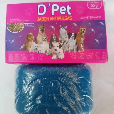 Jabón D'Pet 100 g Antipulgas