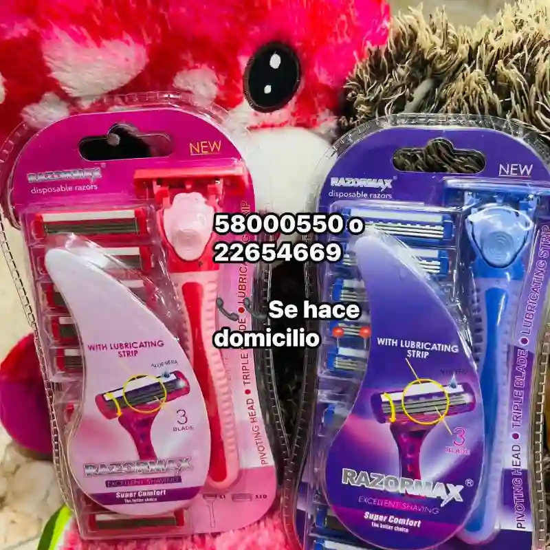 Maquinitas de afeitar con sus respuestos