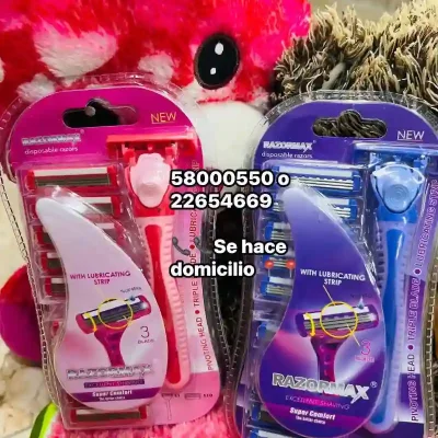 Maquinitas de afeitar con sus respuestos