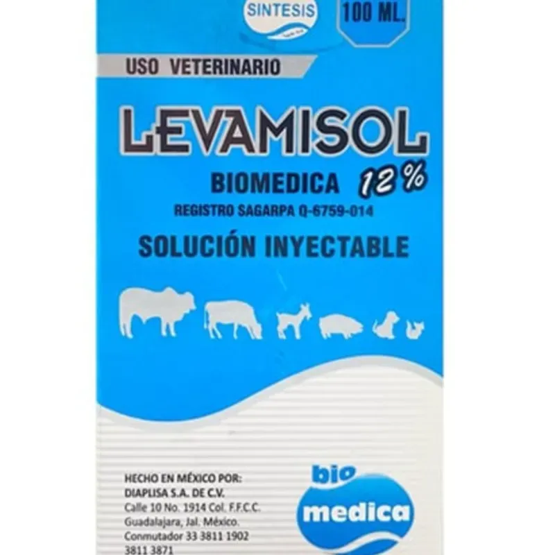 Levamisol al 12 % de 20 ML
