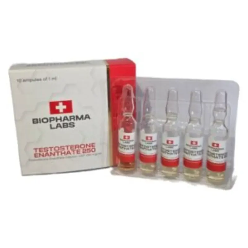 Testosterona de Enanthate. Biofarma Labs.